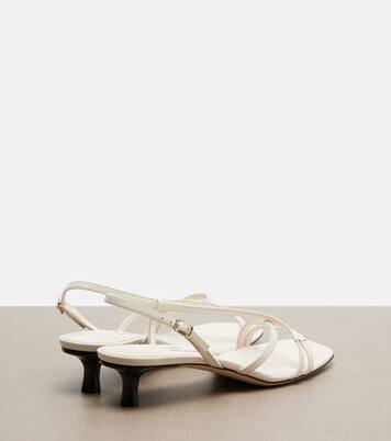 Slingback-Sandalen Farris aus Leder | Jimmy Choo