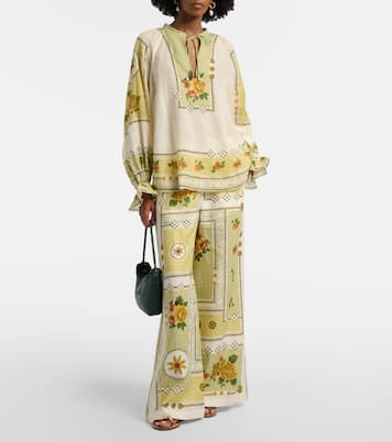 بلوزة من الرامي بطبعات Dixie | Alémais