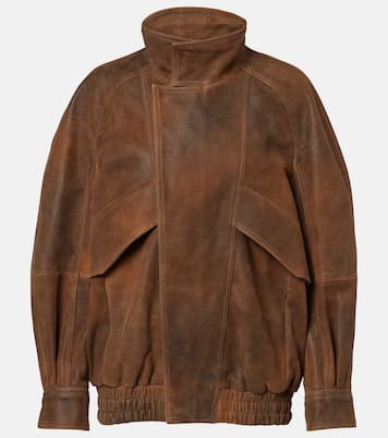 Ariste leather jacket | Nour Hammour