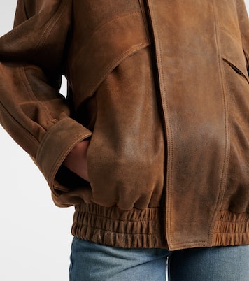 Ariste leather jacket | Nour Hammour