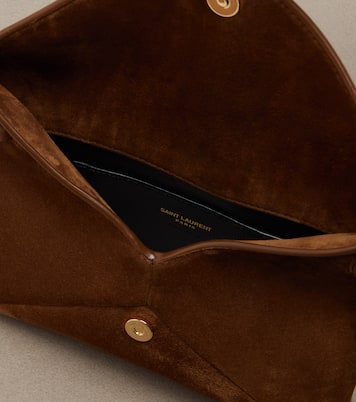Cassandre Small suede pouch | Saint Laurent