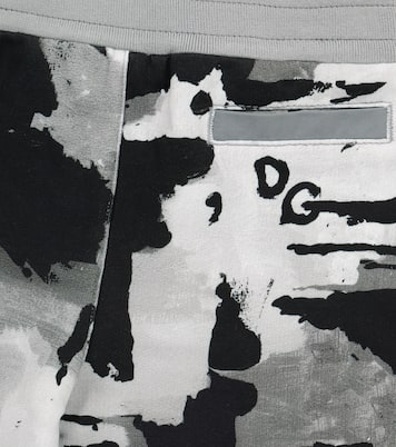 Baby camo cotton jersey shorts | Dolce&Gabbana Kids