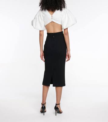 Crop top en jacquard | Rasario