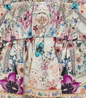 Baby floral cotton playsuit | Camilla Kids