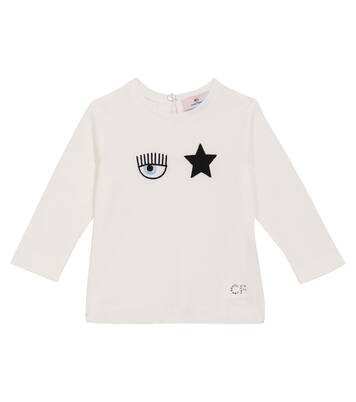 x Chiara Ferragni baby cotton T-shirt | Monnalisa