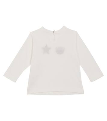 x Chiara Ferragni baby cotton T-shirt | Monnalisa