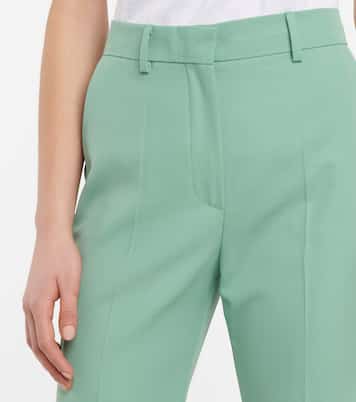 Pantalon évasé Laccato à taille haute | Sportmax