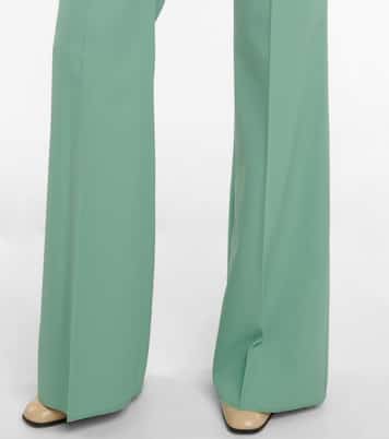 Pantalon évasé Laccato à taille haute | Sportmax