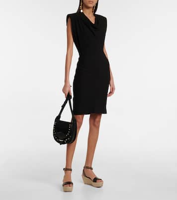 Rosemay cowl-neck cotton midi dress | Isabel Marant