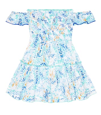 Aurora floral cotton dress | Poupette St Barth Kids
