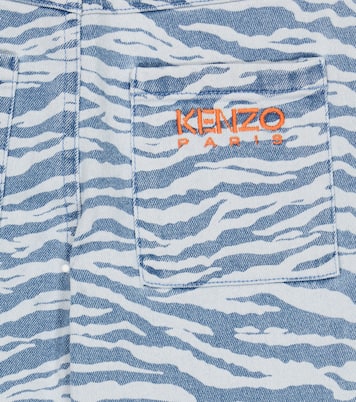 Jean imprimé en coton | Kenzo Kids