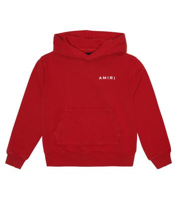 Printed cotton jersey hoodie | Amiri Kids