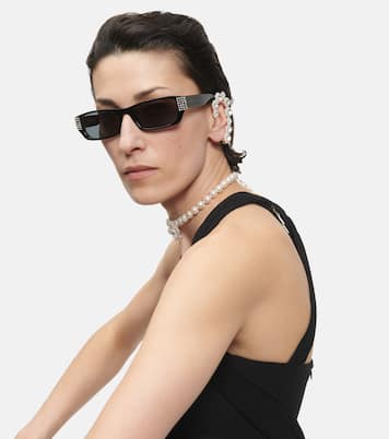 X Linda Farrow Eckige Sonnenbrille | Magda Butrym