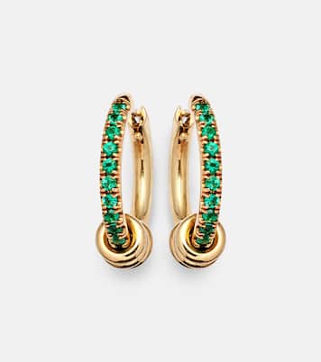 Ohrringe Ara aus 18kt Gelbgold (750/1000) mit Smaragden | Spinelli Kilcollin