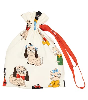 Baby set of bodysuit, pants and beanie | Mini Rodini