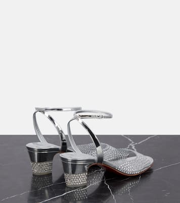 Cassandrissima embellished PVC sandals | Christian Louboutin