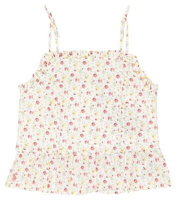 Floral cotton blend shirt | Polo Ralph Lauren Kids