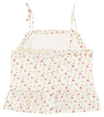 Floral cotton blend shirt | Polo Ralph Lauren Kids