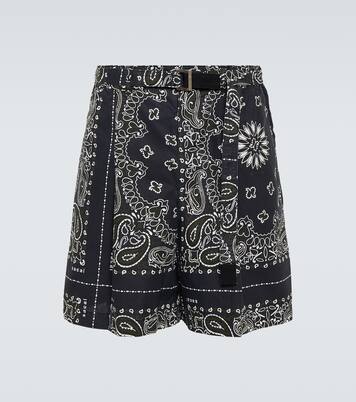 Shorts aus Baumwollpopeline | Sacai