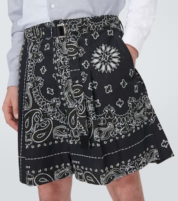 Shorts aus Baumwollpopeline | Sacai
