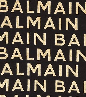 Baby logo printed cotton T-shirt | Balmain Kids