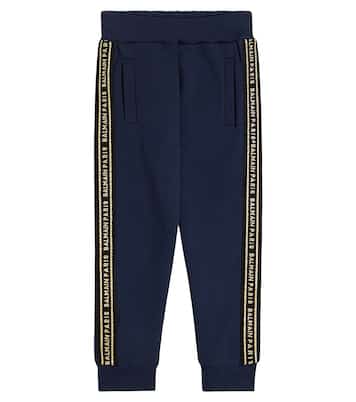 Logo cotton sweatpants | Balmain Kids