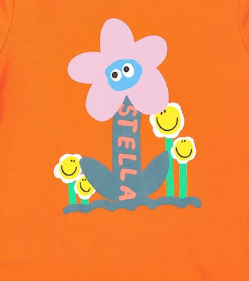 Baby printed cotton jersey T-shirt | Stella McCartney Kids