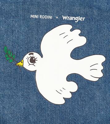 x Wrangler cotton denim vest | Mini Rodini