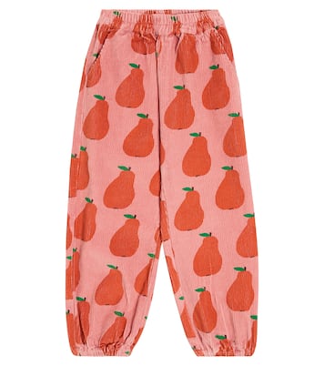 Printed cotton jersey sweatpants | Jellymallow