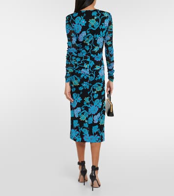 Nevine printed jersey midi dress | Diane von Furstenberg