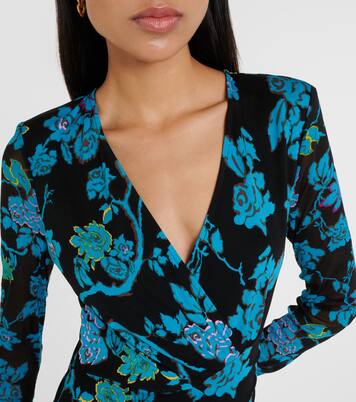 Nevine printed jersey midi dress | Diane von Furstenberg