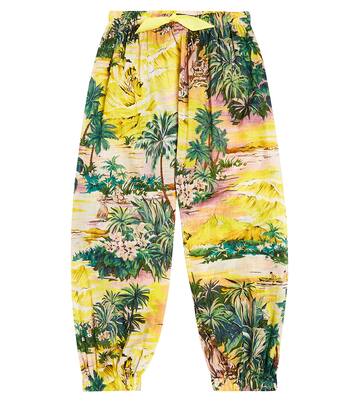 Alight printed cotton pants | Zimmermann Kids