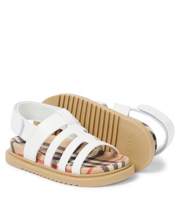 Leather sandals | Burberry Kids