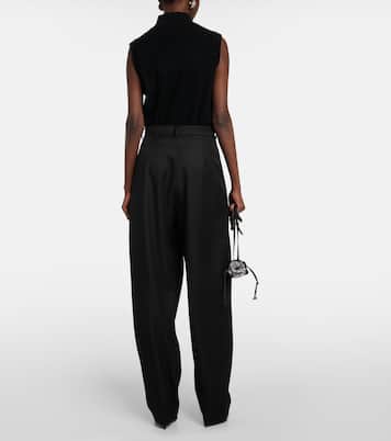 High-rise wool pants | Magda Butrym