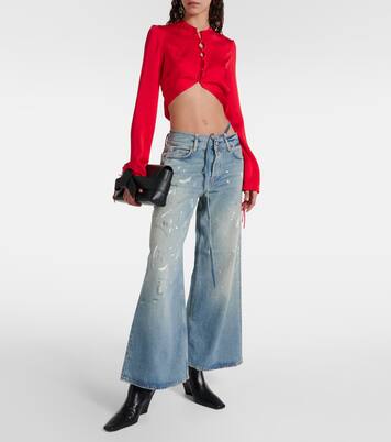 Jeans flared Trafalgar a vita bassa | Acne Studios