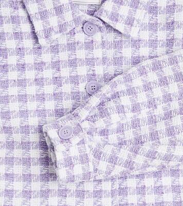 Spencer houndstooth jacket | Monnalisa