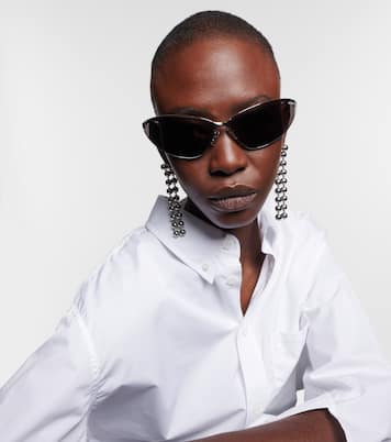 Razor cat-eye sunglasses | Balenciaga