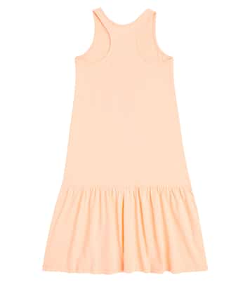 Dolphin cotton jersey dress | Mini Rodini