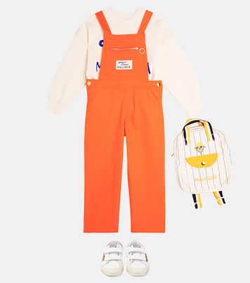 Mallorca Patch denim overalls | Mini Rodini