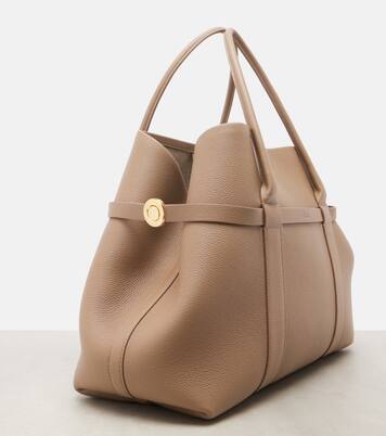 Ghiera Large leather tote bag | Loro Piana