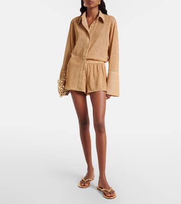 Shorts Lumière de lamé | Oséree