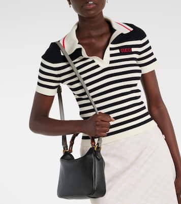 Diana Small leather shoulder bag | Gucci