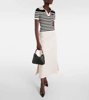 Diana Small leather shoulder bag | Gucci