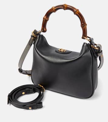Diana Small leather shoulder bag | Gucci