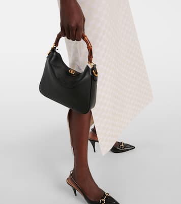 Diana Small leather shoulder bag | Gucci
