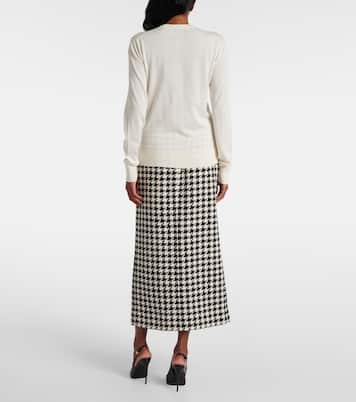 Cardigan DG aus Kaschmir und Seide | Dolce&Gabbana