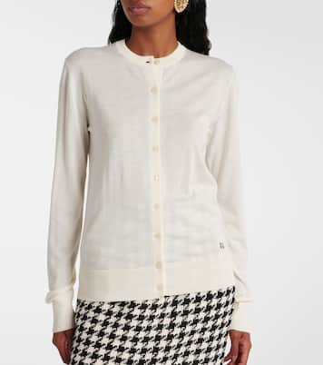 Cardigan DG aus Kaschmir und Seide | Dolce&Gabbana