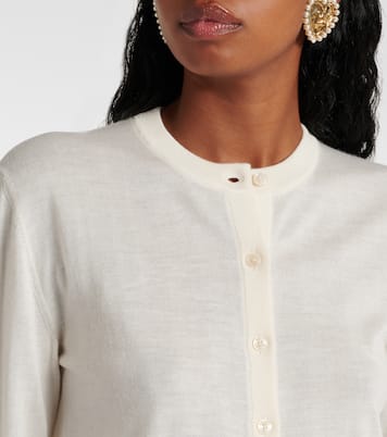 Cardigan DG aus Kaschmir und Seide | Dolce&Gabbana