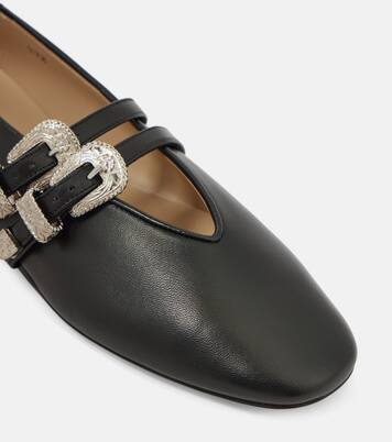 Claudia leather ballet flats | Le Monde Béryl