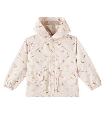 Printed raincoat | Rylee + Cru